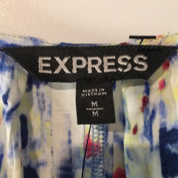 NWT! Casual fit multi-colored tank from Express - Picture 2 of 4